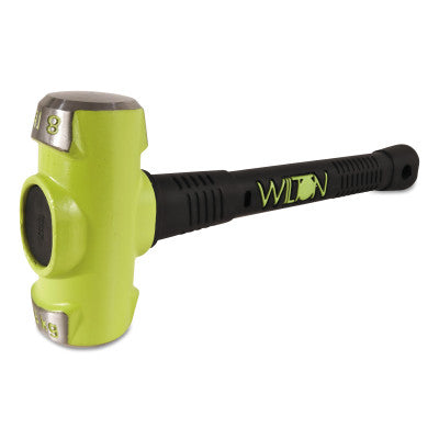 B.A.S.H Unbreakable Handle Sledge Hammer, 8 lb Head, 16 in Ergonomic Handle