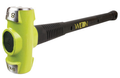 B.A.S.H Unbreakable Handle Sledge Hammer, 8 lb Head, 24 in Ergonomic Handle
