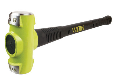B.A.S.H Unbreakable Handle Sledge Hammer, 8 lb Head, 36 in Ergonomic Handle