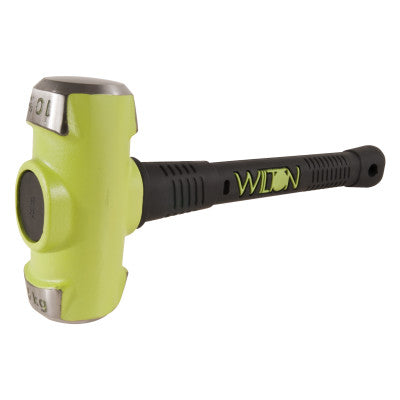 B.A.S.H Unbreakable Handle Sledge Hammer, 10 lb Head, 16 in Ergonomic Handle