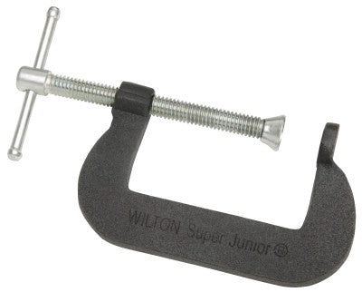 Super-Junior C-Clamps, Sliding Pin, 1 1/2 in Throat Depth