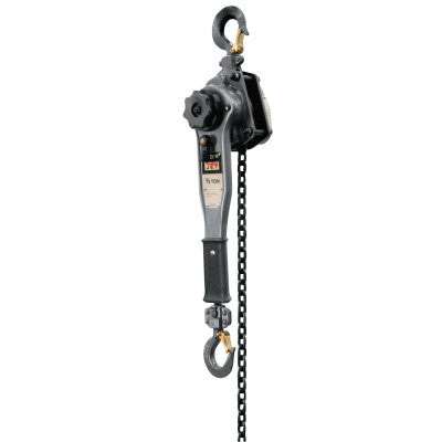 JLP-A Series Lever Hoists, 3/4 Ton Capacity, 20 ft Lifting Height, 31 lbf