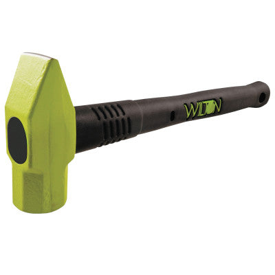 B.A.S.H Unbreakable Handle Cross Pein Hammer, 3lb, 16 in Rubber and Steel Handle