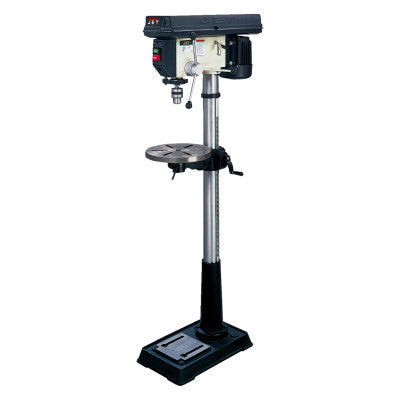 Floor Drill Presses, 5/8 in (steel) Cap., 5/8 in Chuck, 200 rpm - 3,630 rpm