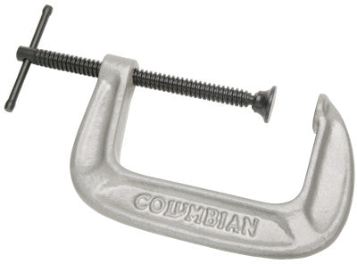 Columbian 140 Series Carriage C-Clamps, Sliding Pin, 1 1/16 in Throat Depth