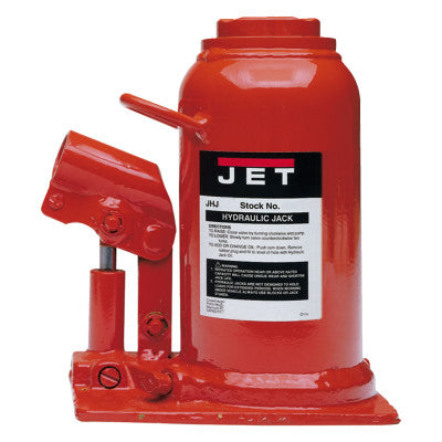 JHJ Series Hvy-Duty Industrial Bottle Jack, 4 1/8Wx6 1/2Lx6 3/4-13 3/8H,12.5 ton