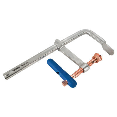 Regular Duty Copper F-Clamps, 12 in, 5 1/2 in Throat, 2,660 lb Load Cap