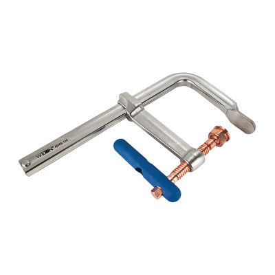 Heavy Duty Copper F-Clamps, 12 in, 7 in Throat, 4,880 lb Load Cap