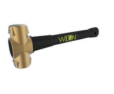 B.A.S.H Unbreakable Handle Brass Sledge Hammers, 6 lb, Unbreakable Handle