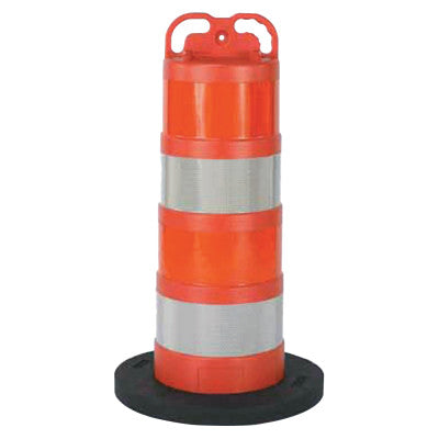 Delineator Base, 15 x 17 x 1, Black, Rubber
