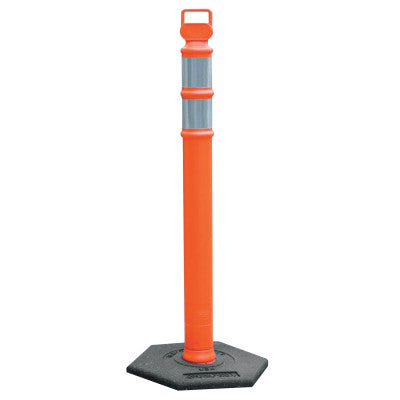 EZ Grab Delineator Post, 3 in Dia x 45 in H, Orange