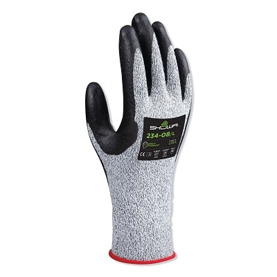 FOAM NITR PALM-BL/WH/GR 15-GA  ANSI CUT LVL4/XL