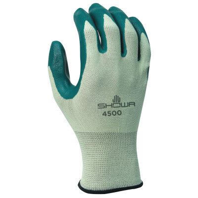 Nitri-Flex Lite Nitrile Coated Gloves, Medium, Green/Light Green