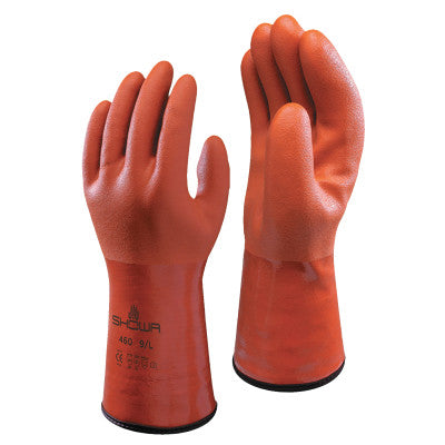 460 Series Gloves, 9/Large, Orange
