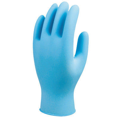 N-Dex Disposable Nitrile Gloves, Powder Free, 4 mil, Small, Light Blue