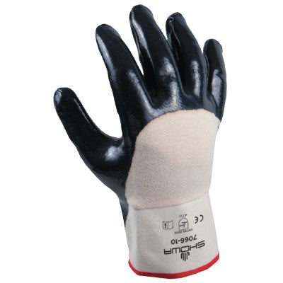 7066 Series Gloves, Size 8, White/Navy