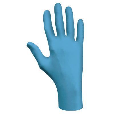 7500 Series Nitrile Disposable Gloves, Powder Free, 4 mil, Small, Blue