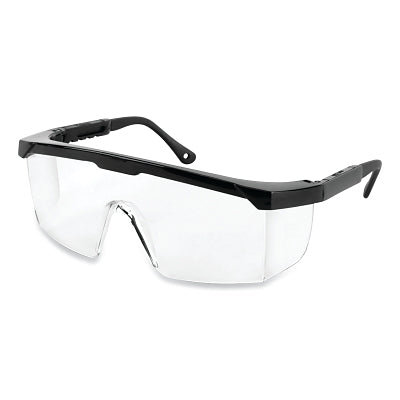 SEBRING BLACK/CLEAR SAFETY GLASSES