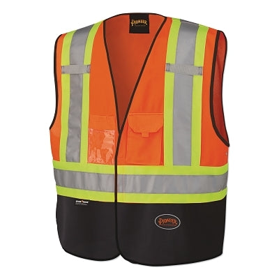 134BBAU ORANGE SOLID VEST