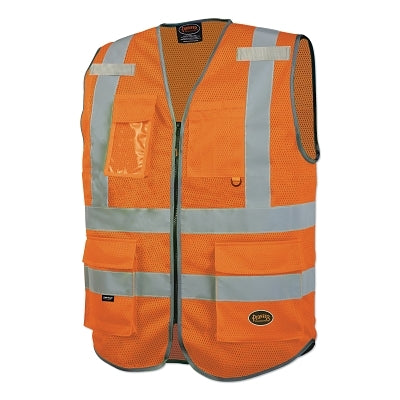 6960U ORANGE MESH MULTIPOCKET