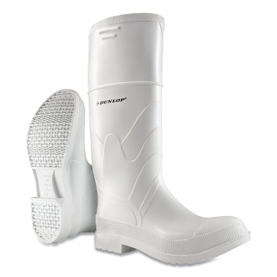 PLAIN TOE WHITE SAFETY LOCK