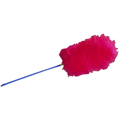 LAMBSWOOL DUSTER W/26" PLAS HDL  ASS COLORS