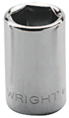 1/4" Dr. Standard Sockets, 1/4 in Drive, 1/4 in, 6 Points