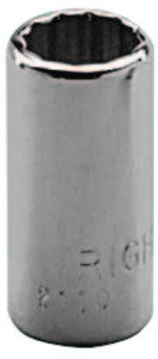 1/4" Dr. Standard Sockets, 1/4 in Drive, 5/16 in, 12 Points