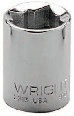 3/8" Dr. Standard Sockets, 3/8 in Drive, 5/16 in, 8 Points