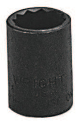 3/8" Dr. Standard Sockets, 3/8 in Drive, 1/2 in, 12 Points