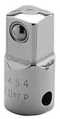 Adapters, 3/8 in (female square); 1/2 in (male square) drive, 1 3/8 in