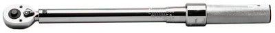 Micro-Adjustable "Click-Type" Torque Wrenches, 3/8 in, 10 ft lb-100 ft lb