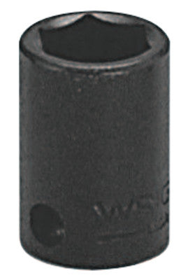 3/8" Dr. Standard Impact Sockets, 3/8 in Drive, 1/2 in, 6 Points