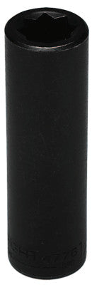 1/2" Dr. Deep Impact Sockets, 1/2 in Drive, 27 mm, 6 Points