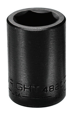 1/2" Dr. Standard Impact Sockets, 1/2 in Drive, 5/8 in, 6 Points
