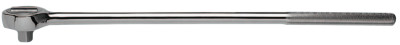 3/4 in Drive Ratchets, Round, 24 in, Chrome