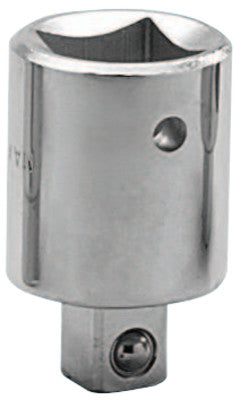 3/4" Drive Adaptors, 3/4 in (female square); 1/2 in (male square) drive, 2 1/8"