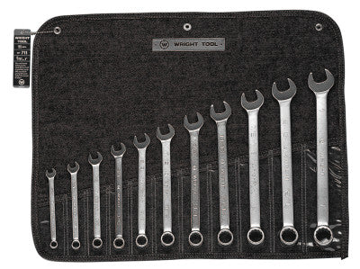 11 Pc Combination Wrench Sets, 12 Points, Inch