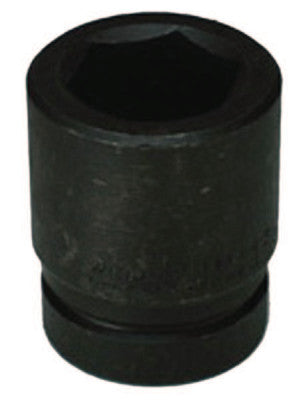 1" Dr. Standard Impact Sockets, 1 in Drive, 4 in, 6 Points