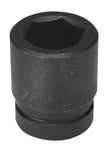 1" Dr. Standard Impact Sockets, 1 in Drive, 1 1/4 in, 6 Points