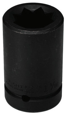 8 Point Double Square Deep Impact Railroad Sockets, 1" Drive, 1 5/8", 8 Pt