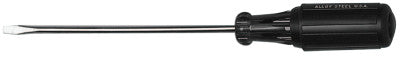 Cushion Grip Cabinet Tip Screwdrivers, 3/16 in, 10 in Overall L