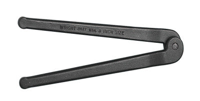 Adjustable Face Spanner Wrenches, 4 in Opening, Pin, 10 3/8 in
