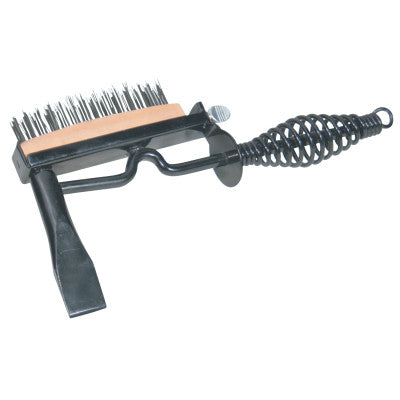 Chipping Hammers, 280 mm, Chisel with Brush, Steel Handle