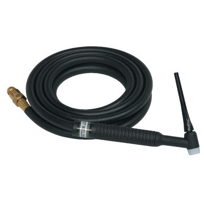 200 Amp Air Cooled TIG Torch, Rigid Head, 1 7/32 x 5 1/8, 1-Piece 12.5 ft Cable