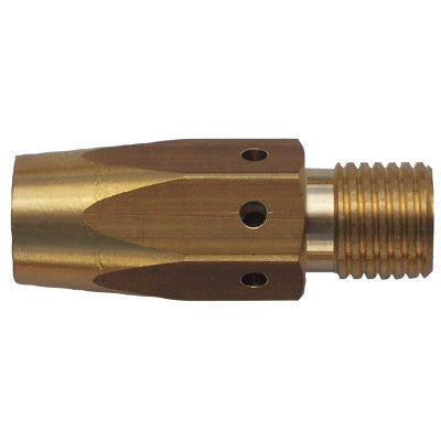 Gas Diffusers, Brass, For Bernard MIG Guns & 1500 Series Contact Tips, 200-300A