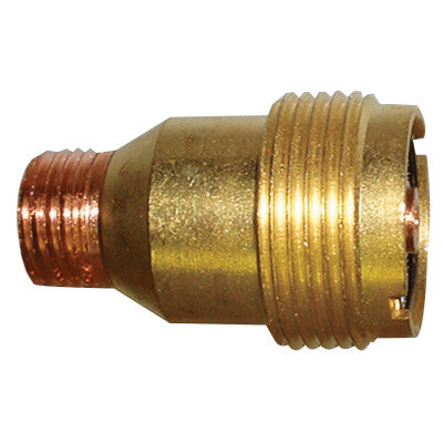 Gas Lense Collet Bodies, 1/8 in, 20, 9, 9 FMT Torch, Stubby