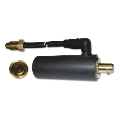 Dinse Connectors, 0.508 in Gas Hole w/ 18 in Auxiliary Hose, For 26 Torches