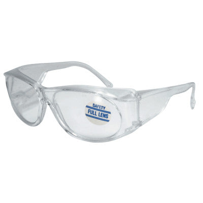 Full-Lens Magnifying Safety Glasses, 3.00 Diopter, Clear