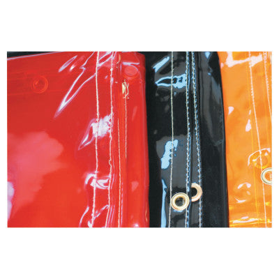 Welding Curtains, 6 ft X 5 ft, PVC, Orange